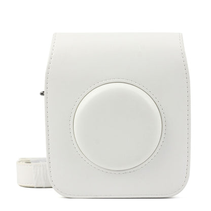 Vintage PU Leather Camera Case Protective bag for FUJIFILM Instax SQUARE SQ10 Camera, with Adjustable Shoulder Strap(White) by buy2fix