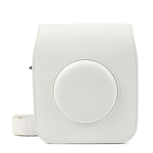 Vintage PU Leather Camera Case Protective bag for FUJIFILM Instax SQUARE SQ10 Camera, with Adjustable Shoulder Strap(White) by buy2fix