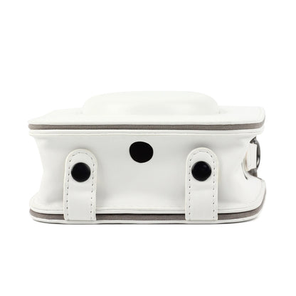 Vintage PU Leather Camera Case Protective bag for FUJIFILM Instax SQUARE SQ10 Camera, with Adjustable Shoulder Strap(White) by buy2fix