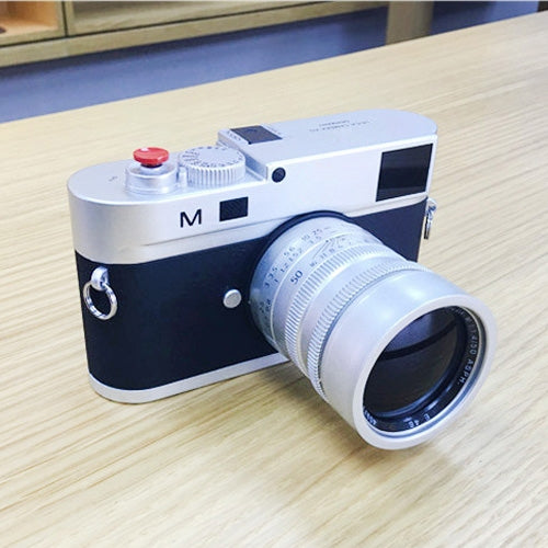 For Leica M Non-Working Fake Dummy DSLR Camera Model Photo Studio Props, Long Lens(Silver) - Camera Model by buy2fix | Online Shopping UK | buy2fix