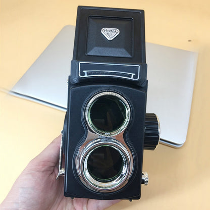 Non-Working Fake Dummy Handheld Retro DSLR Camera Model Photo Studio Props (Black) - Camera Model by buy2fix | Online Shopping UK | buy2fix