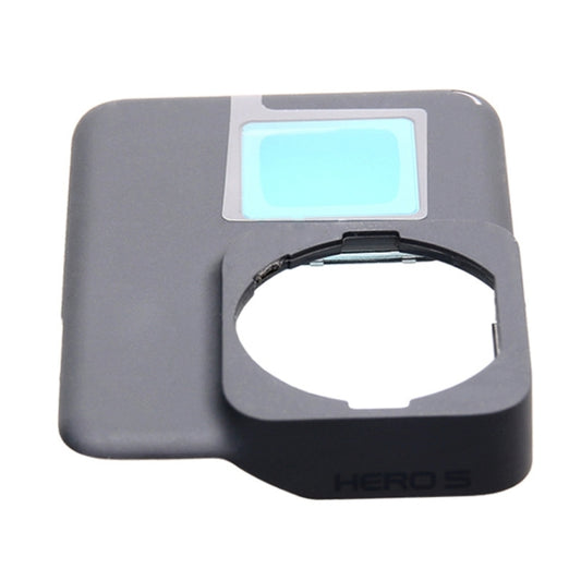 For GoPro HERO5 Front Cover Faceplate Frame Housing Repair Part(Black) -  by buy2fix | Online Shopping UK | buy2fix