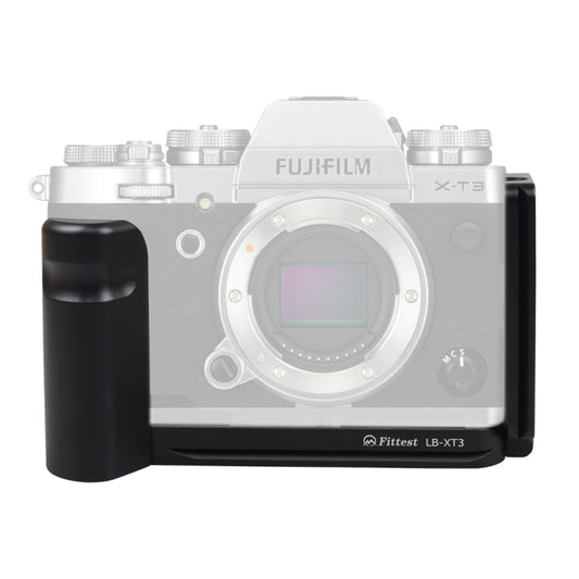 Vertical Shoot Quick Release L Plate Bracket Base Holder for Fujifilm XT3 X-T3(Black) - L-Bracket by buy2fix | Online Shopping UK | buy2fix