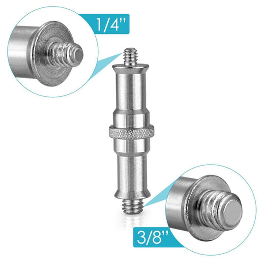Flash Light Bracket Aluminum 1/4 to 3/8 Screw Thread Adapter -  by buy2fix | Online Shopping UK | buy2fix