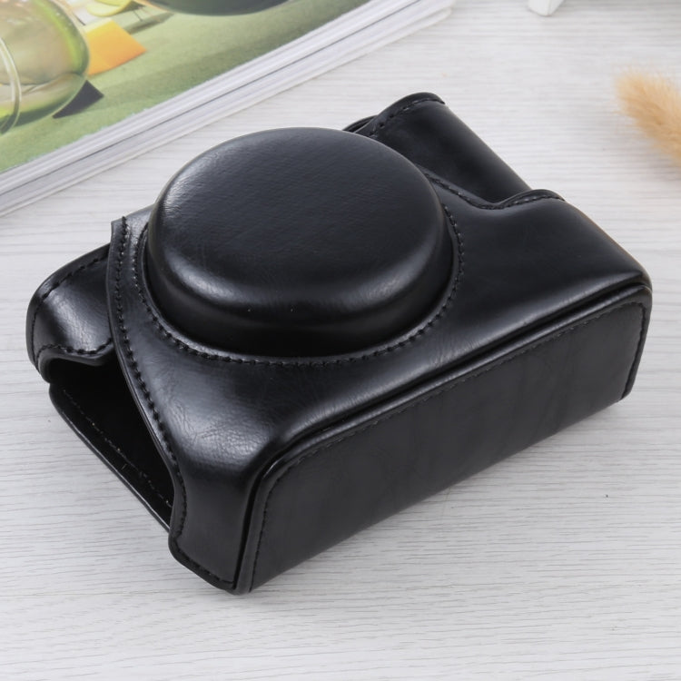 Full Body Camera PU Leather Case Bag for Sony ZV-1(Black) by buy2fix