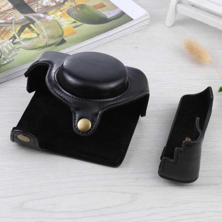 Full Body Camera PU Leather Case Bag for Sony ZV-1(Black) by buy2fix