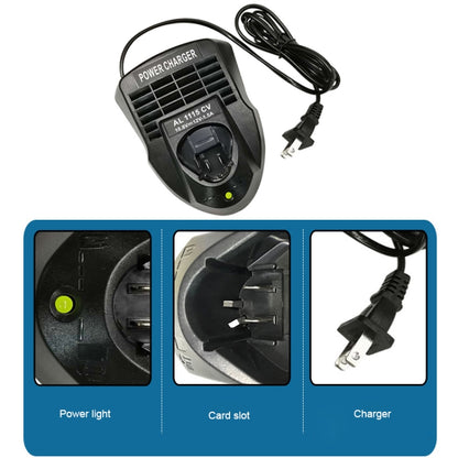 12V Power Tool Battery Charger (UK Plug) - Accessories & Parts by buy2fix | Online Shopping UK | buy2fix