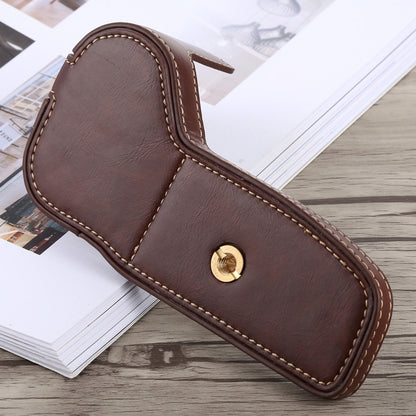 1/4 inch Thread PU Leather Camera Half Case Base for Canon EOS 6D /  6D Mark II (Coffee) - Half Case by buy2fix | Online Shopping UK | buy2fix