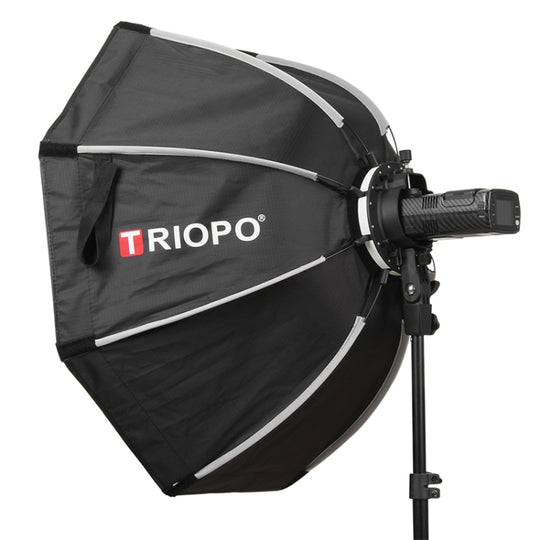 TRIOPO KX65 65 cm Dôme Speedlite Flash Octogone Parabolique Softbox Diffuseur pour Speedlite