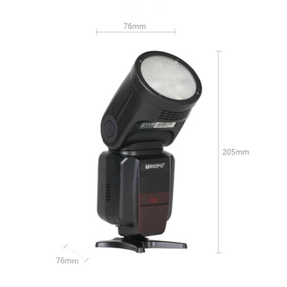 TRIOPO R1 76WS High-Speed 1/8000s TTL Flash Speedlite for Canon / Nikon DSLR Cameras - Shoe Mount Flashes by TRIOPO | Online Shopping UK | buy2fix