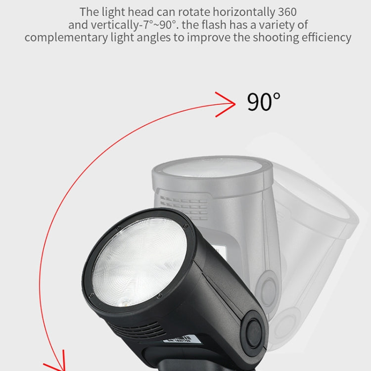 TRIOPO R1 76WS High-Speed 1/8000s TTL Flash Speedlite for Canon / Nikon DSLR Cameras - Shoe Mount Flashes by TRIOPO | Online Shopping UK | buy2fix