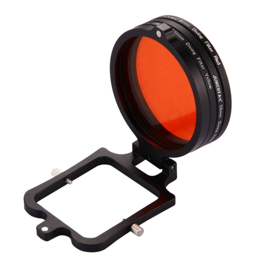 58mm Yellow + Red + Purple Diving Lens Filter for GoPro HERO7 Black/6 /5 - Lens Filter by buy2fix | Online Shopping UK | buy2fix