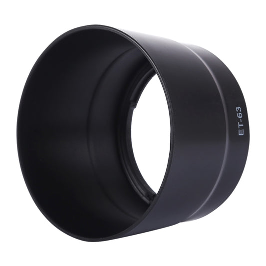 ET-63 Lens Hood Shade for Canon EF-S 55-250mm f/4-5.6 IS STM Lens - Lens Hood by buy2fix | Online Shopping UK | buy2fix