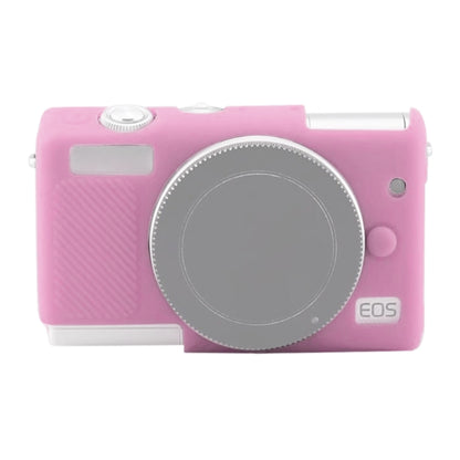 Soft Silicone Protective Case for Canon EOS M200 (Pink) by buy2fix