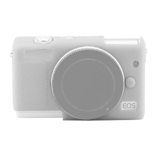 Soft Silicone Protective Case for Canon EOS M200 (White) - Protective Case by buy2fix | Online Shopping UK | buy2fix