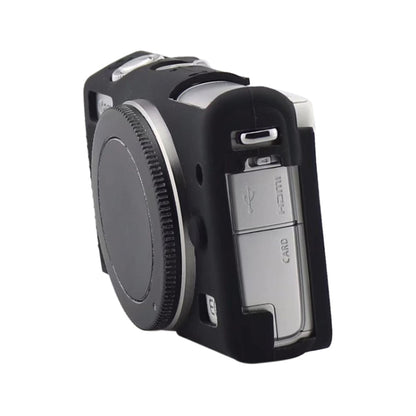 Soft Silicone Protective Case for Canon EOS M200 (Black) - Protective Case by buy2fix | Online Shopping UK | buy2fix
