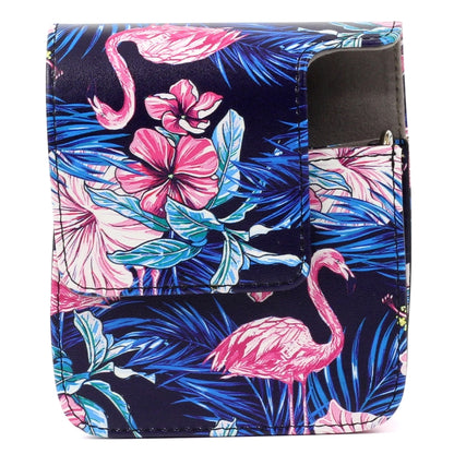 Flamingo Pattern PU Leather Protective Camera Case Bag For FUJIFILM Instax Mini90 Camera - Leather Bag by buy2fix | Online Shopping UK | buy2fix