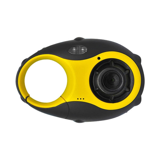 5MP 1.5 inch Color Screen Mini Keychain Type Gift Digital Camera for Children(Yellow) - Children Cameras by buy2fix | Online Shopping UK | buy2fix
