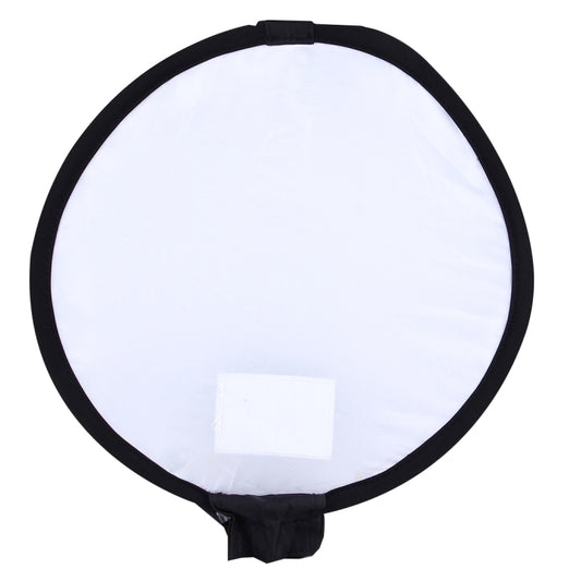 30cm Universal Round Style Flash Folding Soft Box, Without Flash Light Holder(Black + White) -  by buy2fix | Online Shopping UK | buy2fix