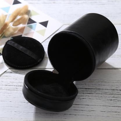 Medium Lens Case Zippered PU Leather Pouch Box for DSLR Camera Lens, Size: 13x9x9cm(Black) - Lens Bag by buy2fix | Online Shopping UK | buy2fix