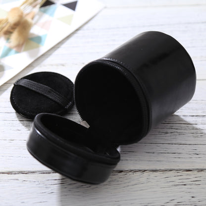 Small Lens Case Zippered PU Leather Pouch Box for DSLR Camera Lens, Size: 11x8x8cm(Black) - Lens Bag by buy2fix | Online Shopping UK | buy2fix