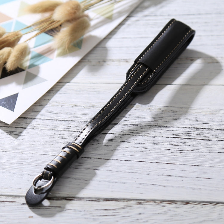 Wrist Strap Grip PU Leather Hand Strap for SLR / DSLR Cameras(Black) by buy2fix