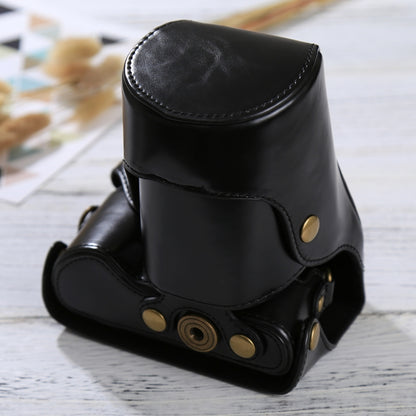 Full Body Camera PU Leather Case Bag with Strap for Samsung NX300(Black) by buy2fix