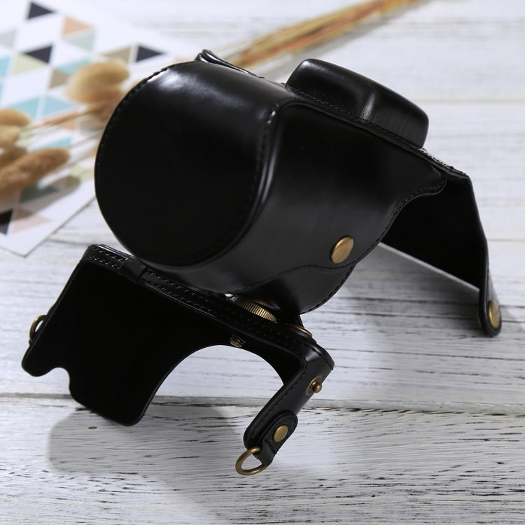 Full Body Camera PU Leather Case Bag with Strap for Samsung NX300(Black) by buy2fix