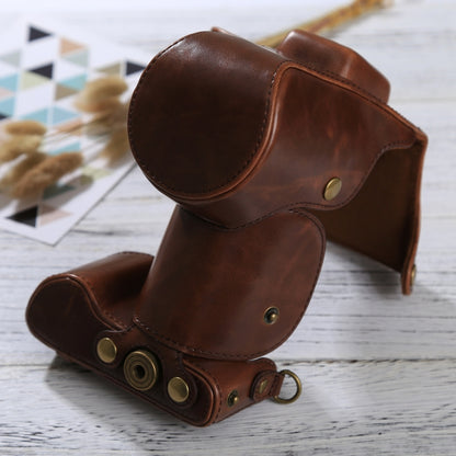 Full Body Camera PU Leather Case Bag with Strap for Samsung NX300(Coffee) by buy2fix