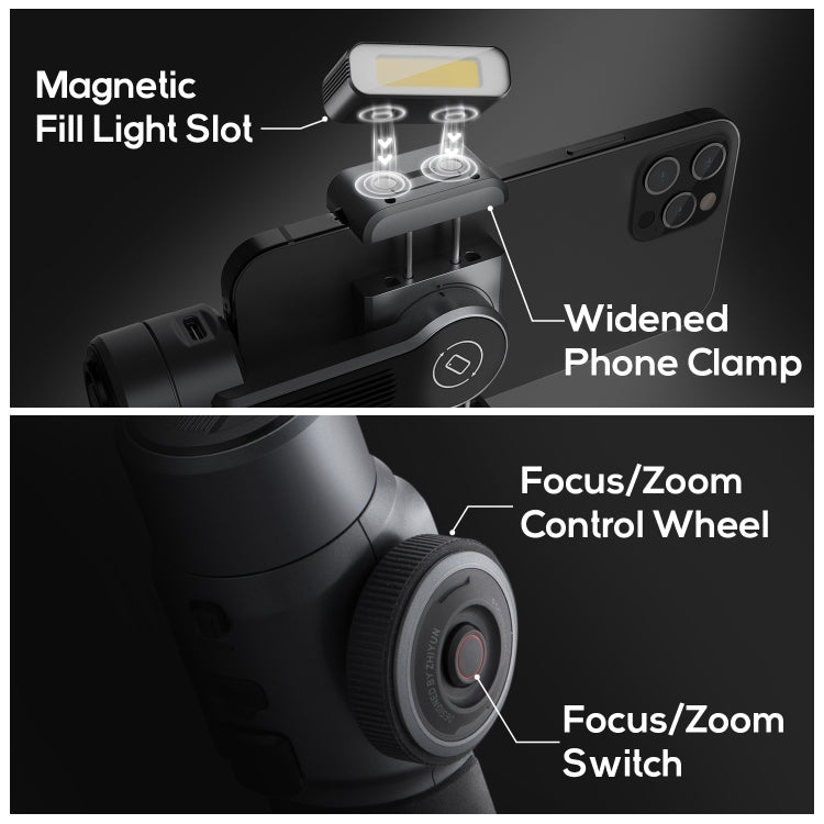 Smooth 5 3-Axis Smooth 5 Gimbal Phone Handheld Stabilizer - Handheld Gimbals by buy2fix | Online Shopping UK | buy2fix