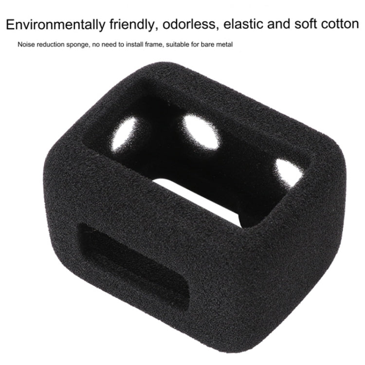 For Insta360 Ace Sponge Foam Windshield Housing Case (Black) by buy2fix