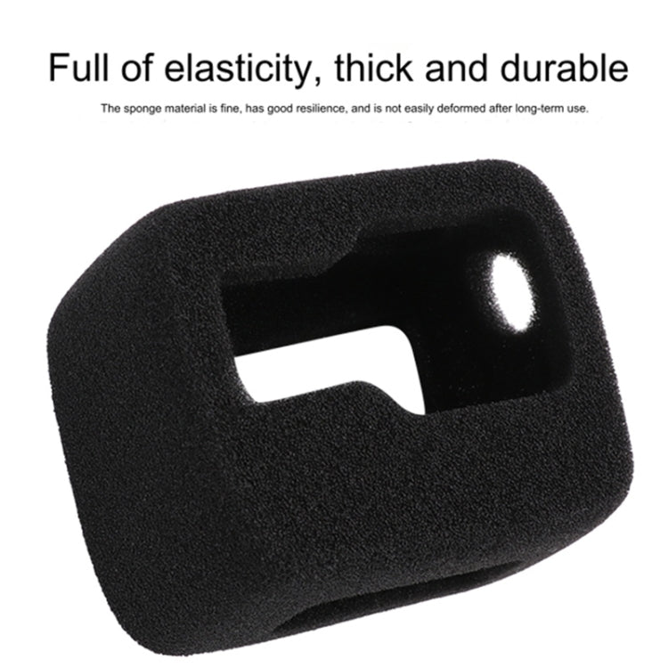 For Insta360 Ace Pro Sponge Foam Windshield Housing Case (Black) by buy2fix
