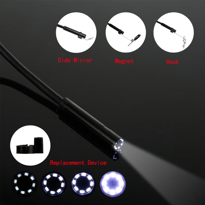 P20 4.3 Inch Screen Display HD1080P Inspection Endoscope with 8 LEDs, Length: 5m, Lens Diameter: 8mm, Hard Line -  by buy2fix | Online Shopping UK | buy2fix