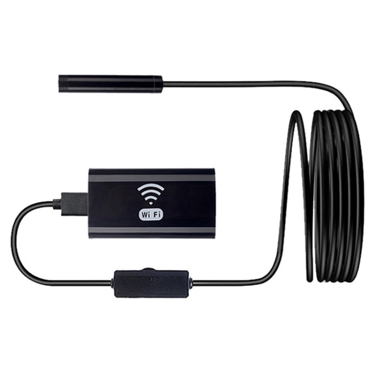 F99 HD Mobile Phone Endoscope, 8mm Waterproof Pipe Endoscope, Wifi Version, Flexible Cord, Length: 2m (Black) -  by buy2fix | Online Shopping UK | buy2fix