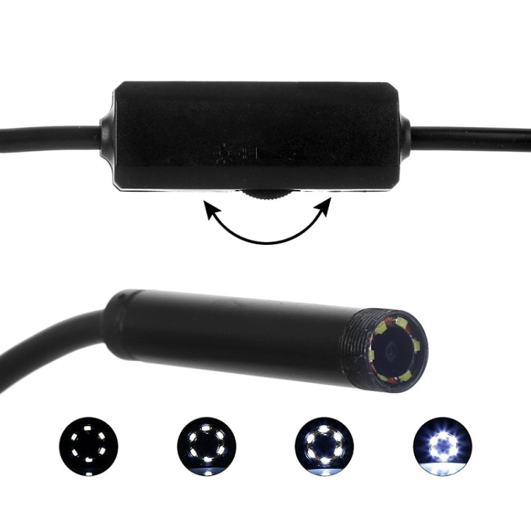 F99 HD Mobile Phone Endoscope, 8mm Waterproof Pipe Endoscope, Wifi Version, Hardwire, Length: 1m (Black) -  by buy2fix | Online Shopping UK | buy2fix