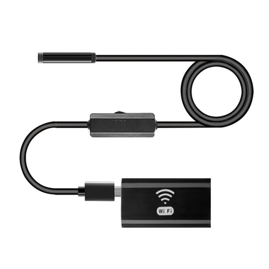 F99 HD Mobile Phone Endoscope, 8mm Waterproof Pipe Endoscope, Wifi Version, Hardwire, Length: 1.5m (Black) -  by buy2fix | Online Shopping UK | buy2fix