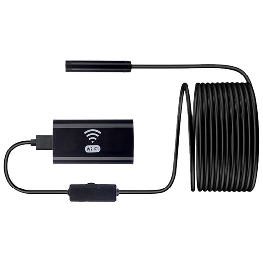F99 HD Mobile Phone Endoscope, 8mm Waterproof Pipe Endoscope, Wifi Version, Hardwire, Length: 10m (Black) -  by buy2fix | Online Shopping UK | buy2fix