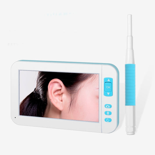 C01 4.3 Inch Screen Display HD1080P Visual Earspoon Endoscope with 6 LEDs, Diameter:3.9mm -  by buy2fix | Online Shopping UK | buy2fix