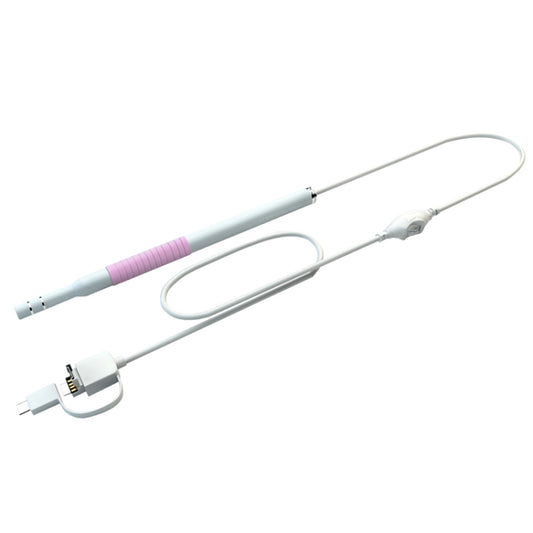 I98 1.3 Million HD Visual Earwax Clean Tool Endoscope Borescope with 6 LEDs, Lens Diameter: 5.5mm (Pink) -  by buy2fix | Online Shopping UK | buy2fix