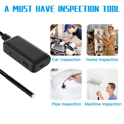 F220 5.5mm HD 5.0MP WIFI Endoscope Inspection Camera with 6 LEDs, Length: 5m -  by buy2fix | Online Shopping UK | buy2fix