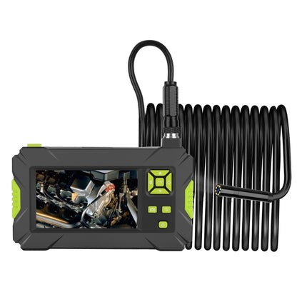 P30 8mm IP67 Waterproof 4.3 inch HD Portable Endoscope Hard Cable Industrial Endoscope, Cable Length: 5m(Green) -  by buy2fix | Online Shopping UK | buy2fix