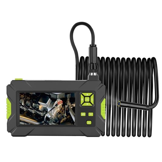 P30 8mm IP67 Waterproof 4.3 inch HD Portable Endoscope Hard Cable Industrial Endoscope, Cable Length: 5m(Green) -  by buy2fix | Online Shopping UK | buy2fix