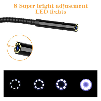 P30 8mm IP67 Waterproof 4.3 inch HD Portable Endoscope Snake Tube Industrial Endoscope, Cable Length: 1m -  by buy2fix | Online Shopping UK | buy2fix