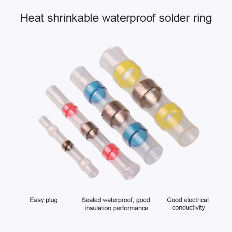 100 PCS / Box Professional Water Resistant Solder Ring Heat-shrinkable Tube by buy2fix