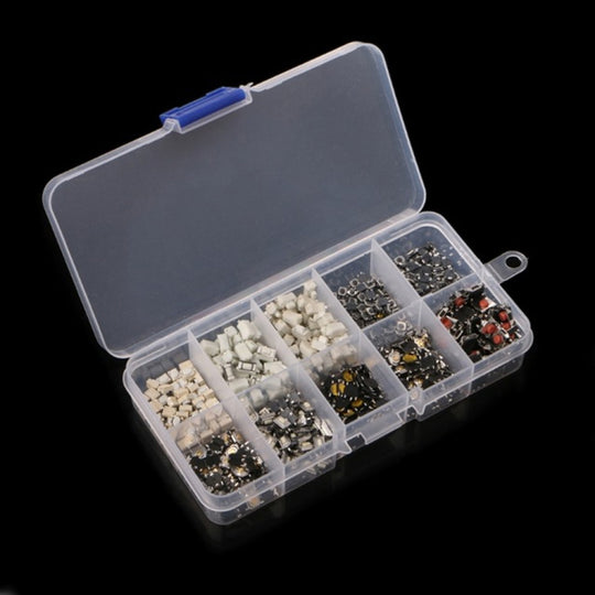 200 STÜCKE Auto Fernbedienung Taste Awitch Taste Paket Patch Taktschalter Taste Paket