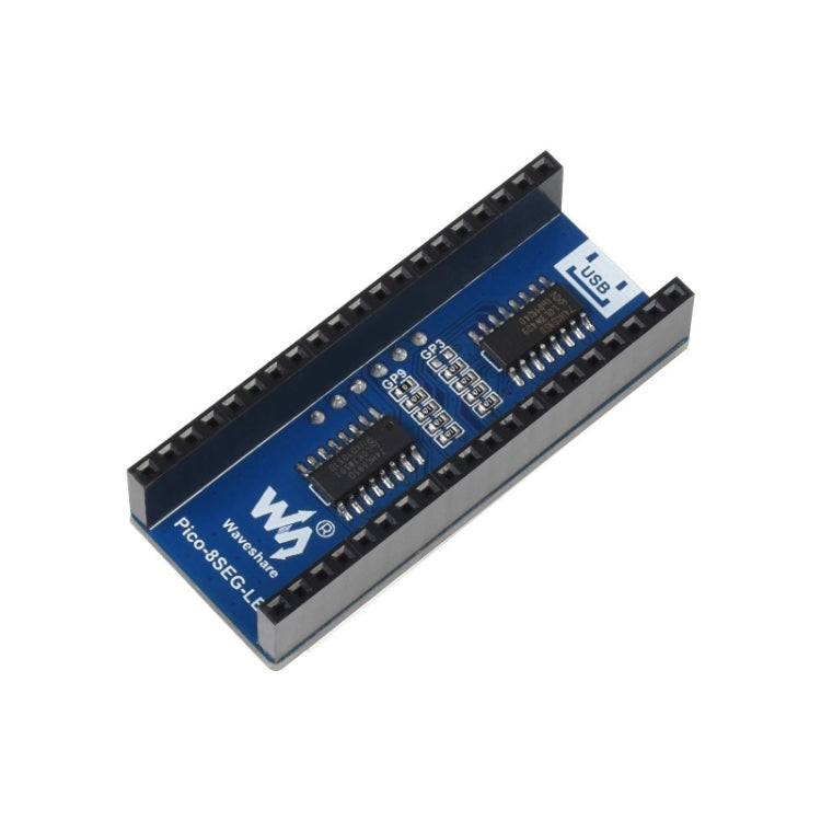 WAVESHARE 4-digit 8-segment Display Module for Raspberry Pi Pico, SPI-compatible by WAVESHARE