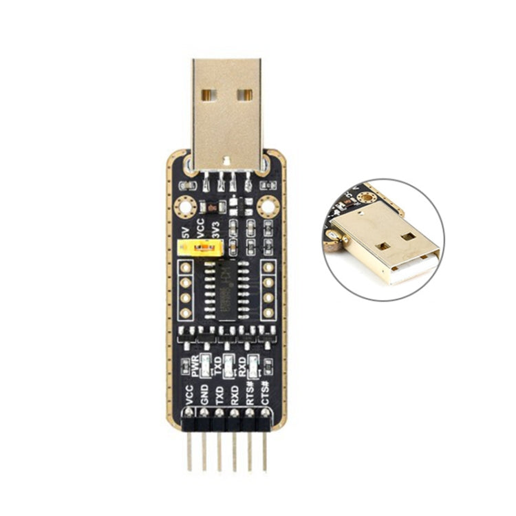 Waveshare USB-A  to UART High Band Rate Transmission Module Connectors - Other Accessories by WAVESHARE | Online Shopping UK | buy2fix
