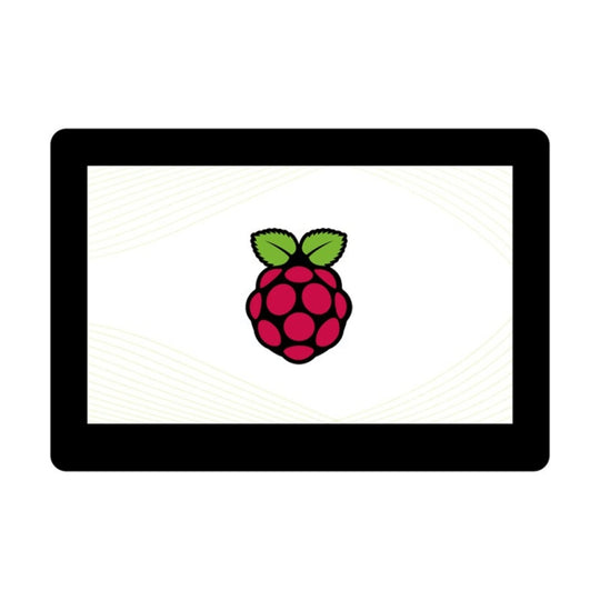 Waveshare Écran tactile IPS capacitif 5 pouces 800 x 480 pour Raspberry Pi, interface DSI