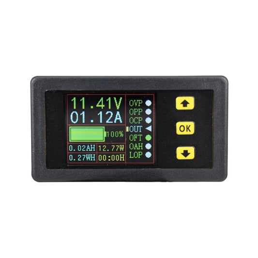 90V 20A Color Dual-Display Voltage Current Meter Charge Discharge Measurement Counter - Current & Voltage Tester by buy2fix | Online Shopping UK | buy2fix