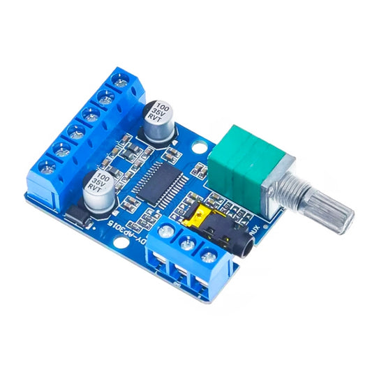 30Wx2 High-Power Stereo Digital Amplifier Board 12V/24V Power Supply DIY Power Amplification Module - Breadboard / Amplifier Board by buy2fix | Online Shopping UK | buy2fix